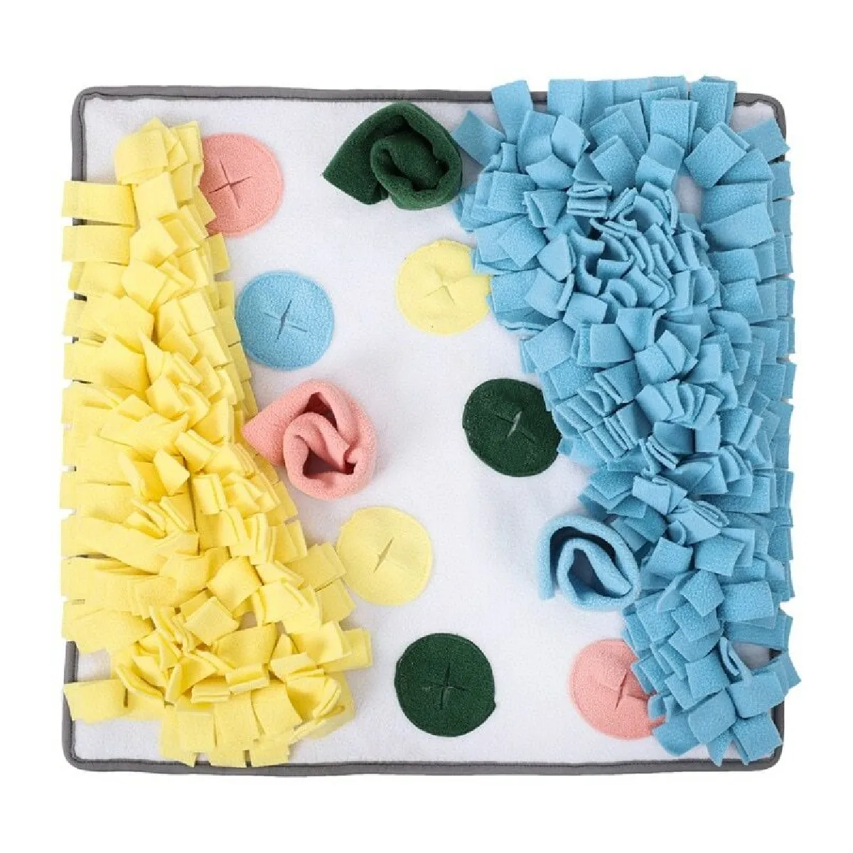 Comparer les prix de Animaux de compagnie Nourrir lentement Coussin d'entraînement Coussin de tabac pour chien Coussin interactif pour chat et chien Nourrir fuite pour animal de compagnie Nourriture anti-asphyxie Coussin de nez Jouet de travail   Nourriture pour chien