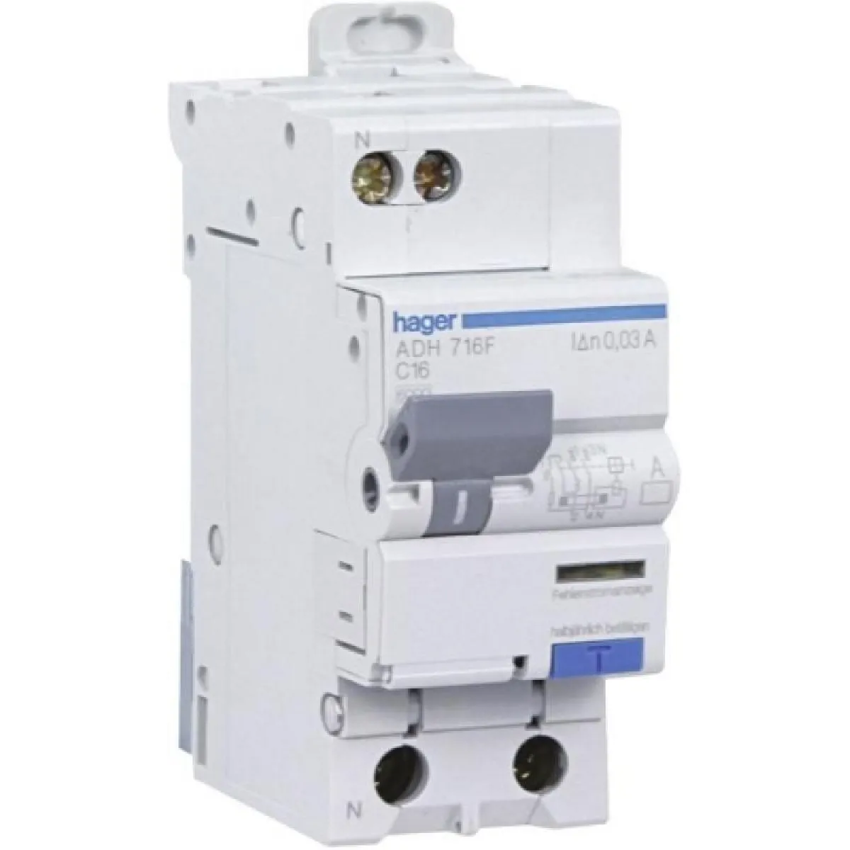 Hager Disjoncteur Différentiel - 10A - Ac - 3Ka - 30Ma - Image 3