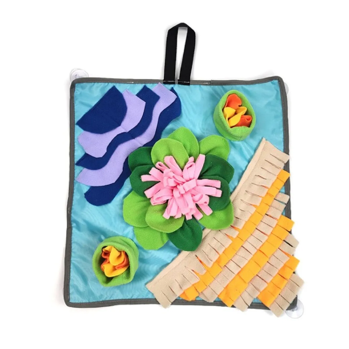 Comparer les prix de Tapis de tabac pour chiens de compagnie Tapis d'entraînement d'odeur de nez Tapis d'odeur Bol d'alimentation lent Distributeur de nourriture Tapis Jouets pour soulager le stress