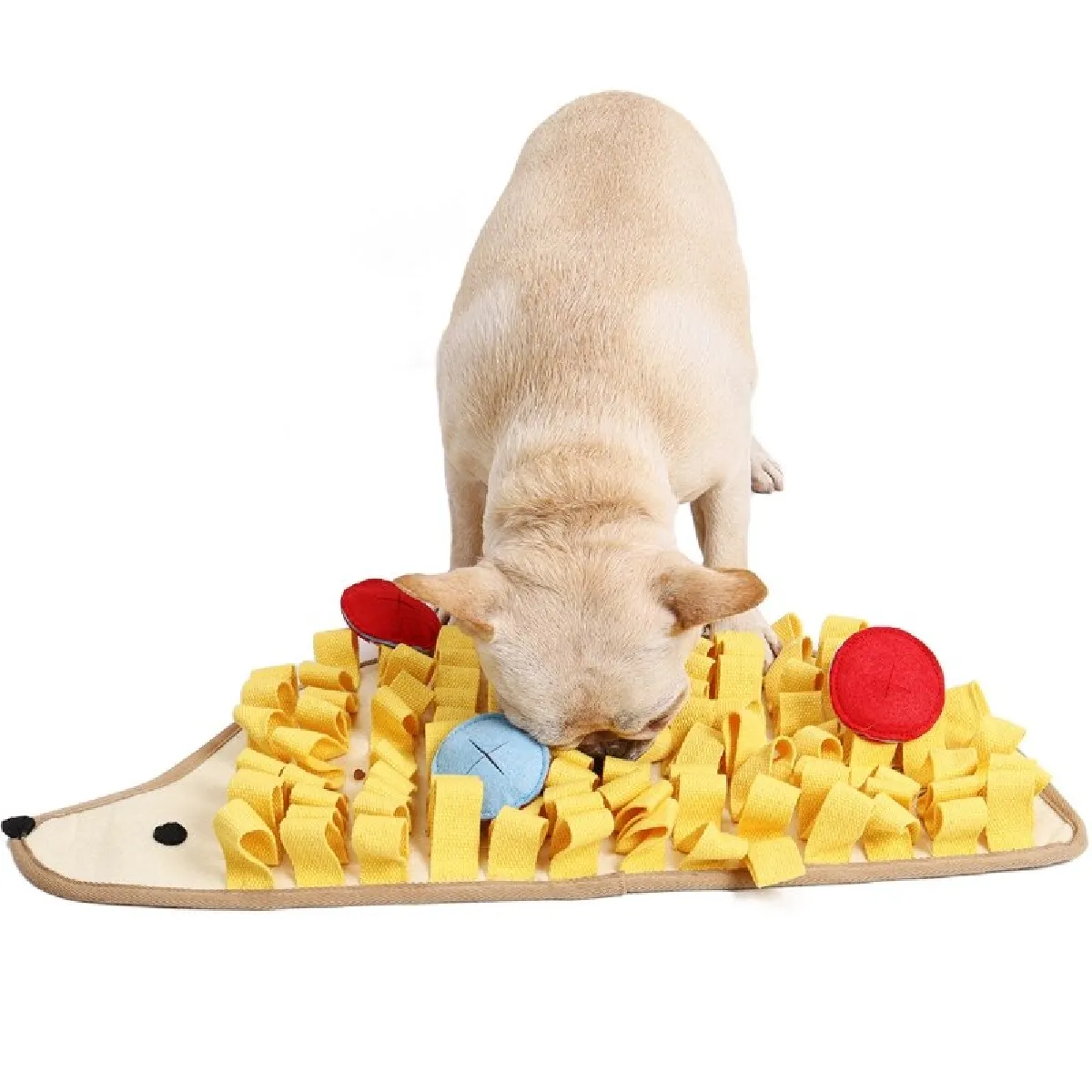 Meilleurs prix pour Petit hérisson, tapis de tabac pour chien, tapis d'entraînement à l'odeur du nez, tapis d'odeur, bol d'alimentation lent, distributeur de nourriture, tapis, jouets pour chien.