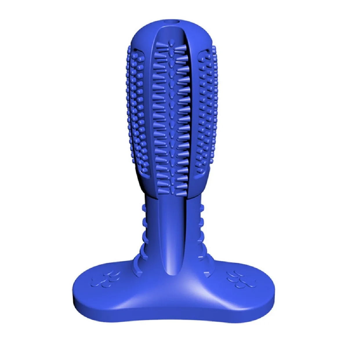Comparer les prix de Brosse à dents pour animaux de compagnie Vocal Nettoyage Molar Rod Dog Toy SuppliesTaille 15x10x4cm Blue