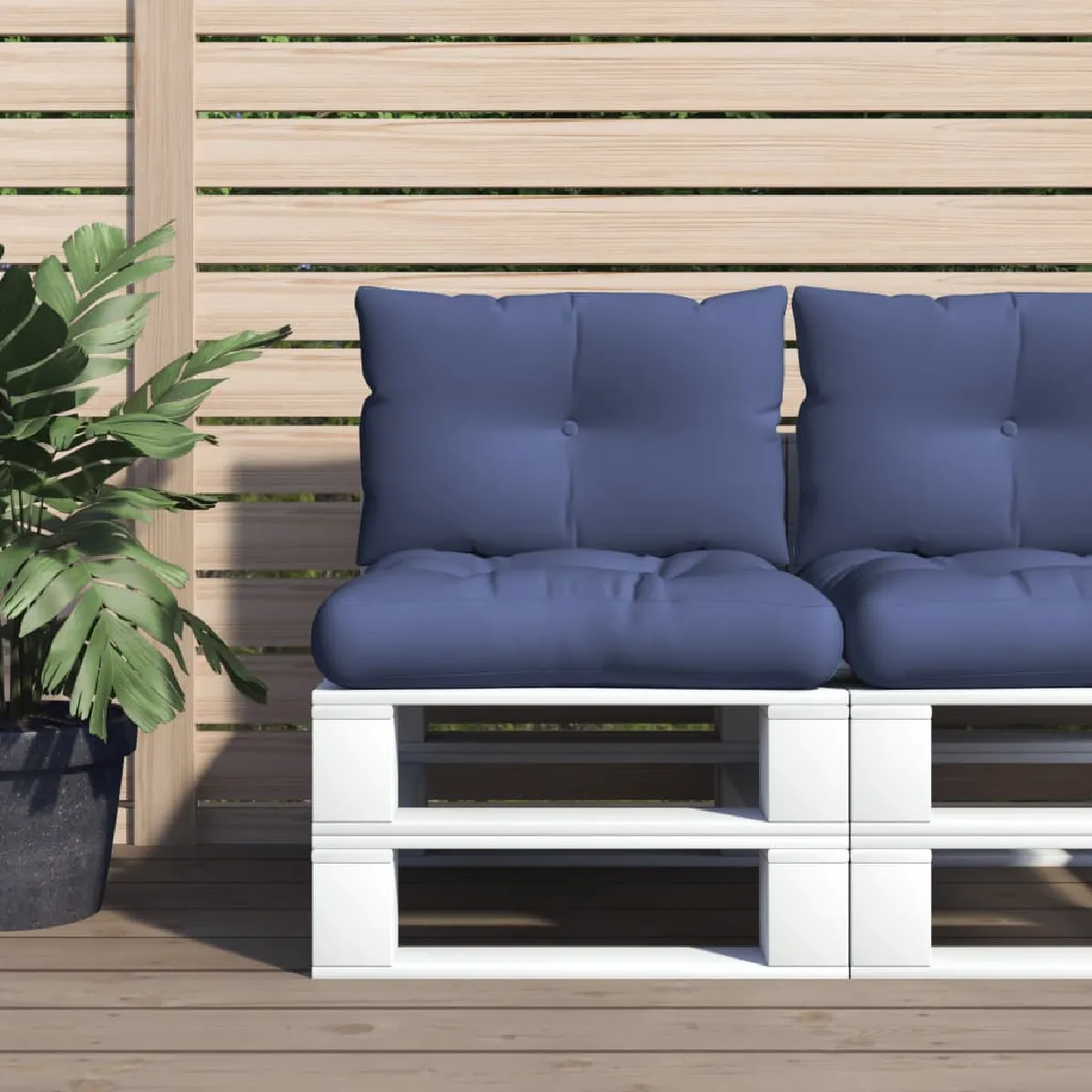 VidaXL Ensemble de Coussins Palette - vue 2