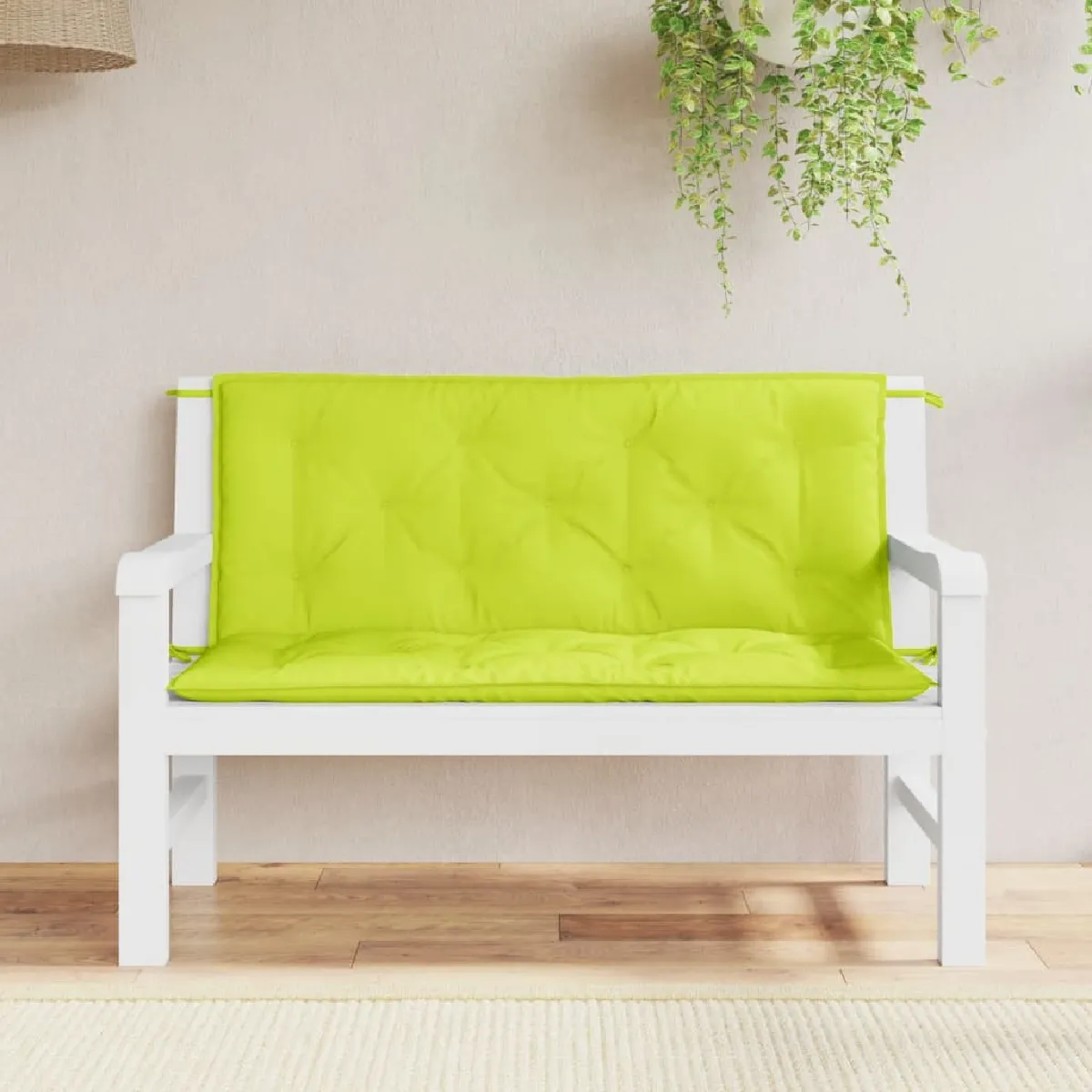 vidaXL Vert Vif Chaise