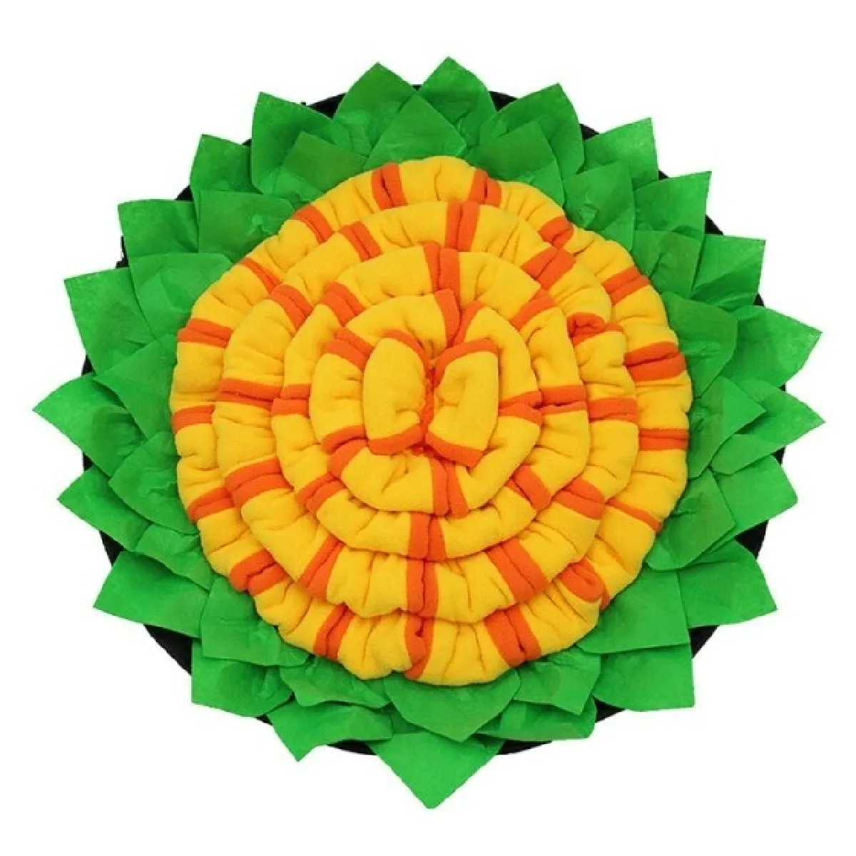 Comparer les prix de Coussin d'alimentation pour chiens en forme de tournesol pour animaux de compagnie Entraînement du nez pour animaux de compagnie Manger lentement Coussin de jeu durable Coussin lavable Doux Puzzle Animaux de compagnie   Jouets pour chiens