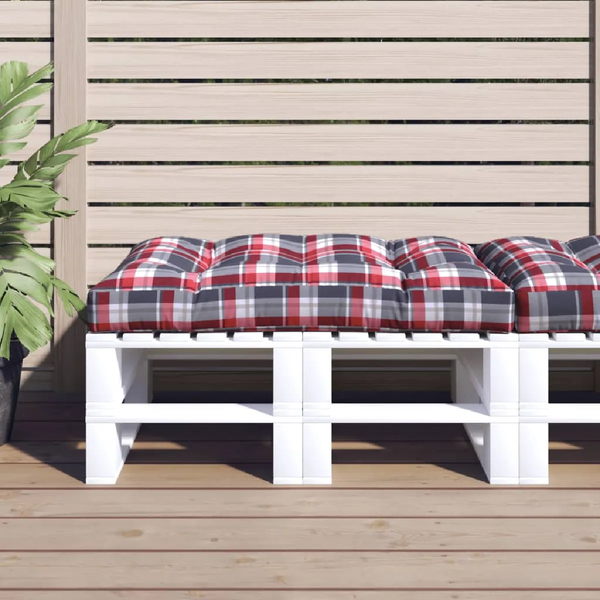 Vidaxl Coussin de palette 120x80x12 cm - vue 2