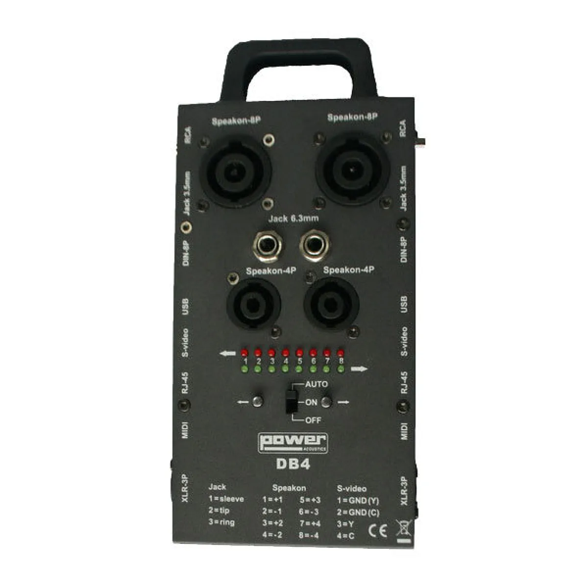 Power Acoustics Db 4 - Testeur De Câbles - Image 3