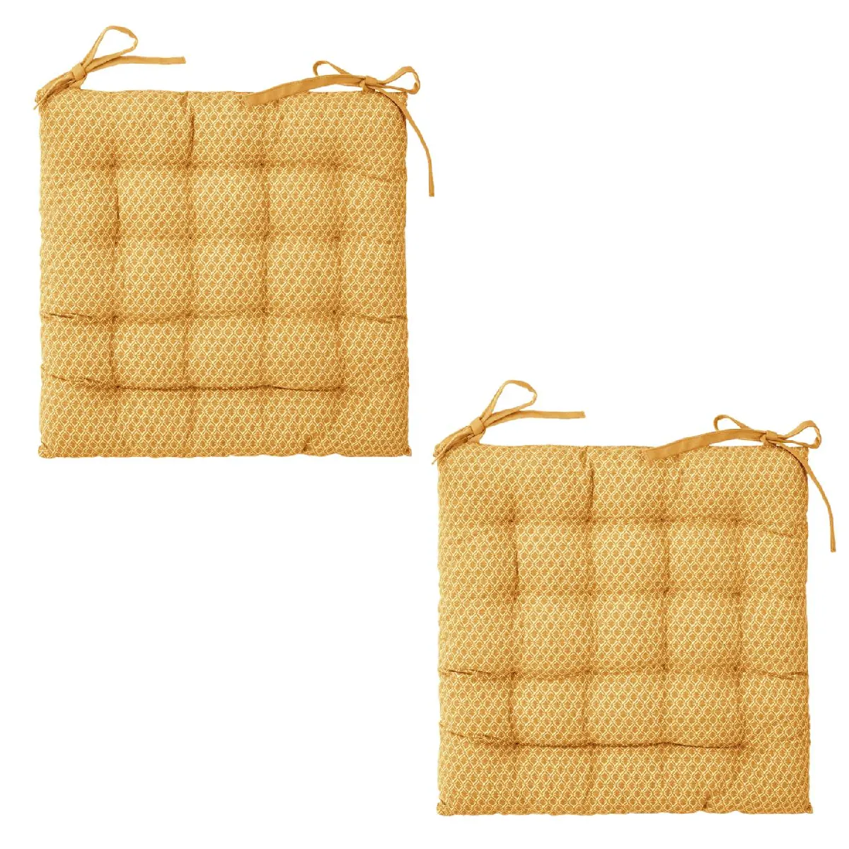 Lot de 2 Galettes de chaise Otto 38 x 38 cm. - vue 3