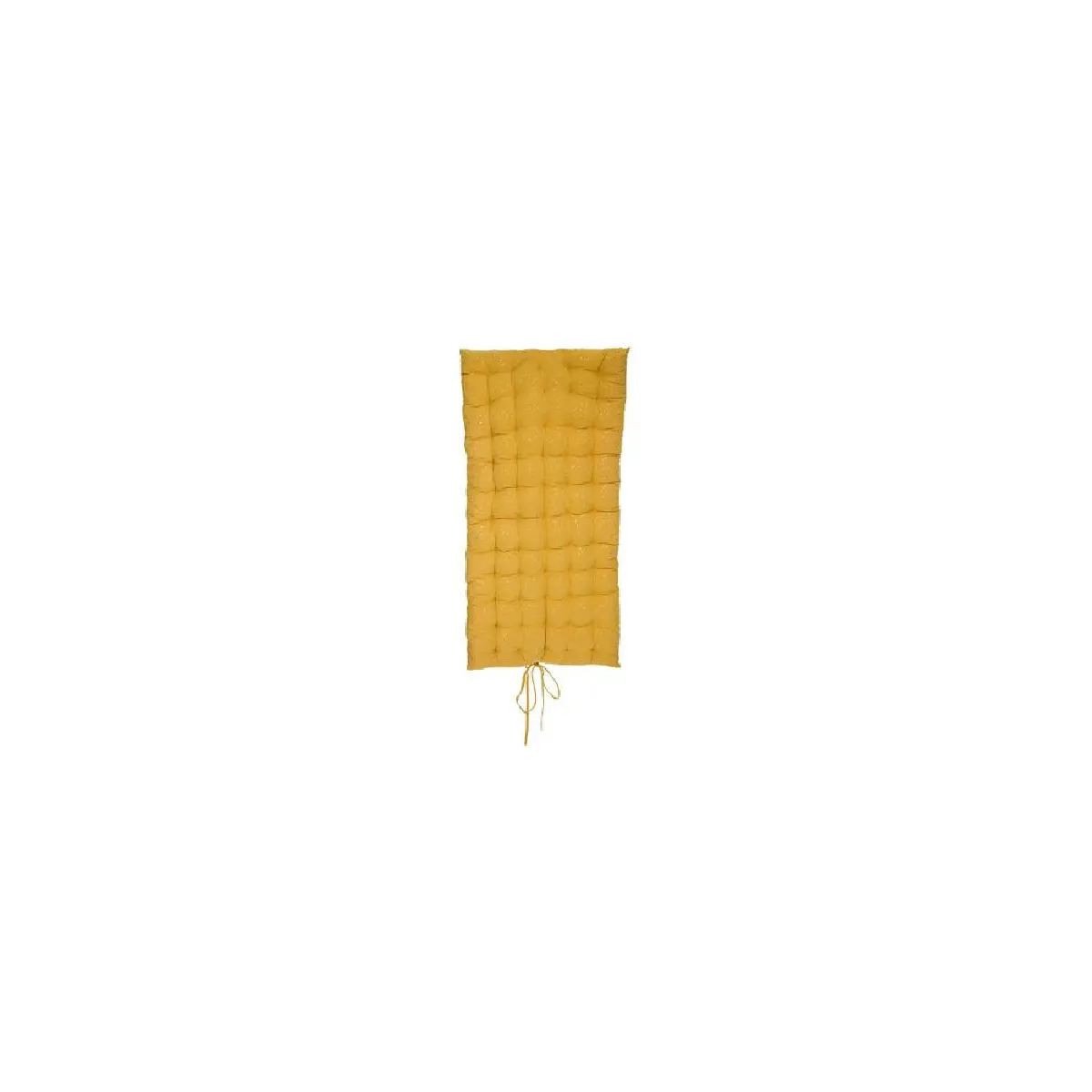 Atmosphera Matelas de Sol Berlingot Jaune ocre - 120x60 cm - Jaune