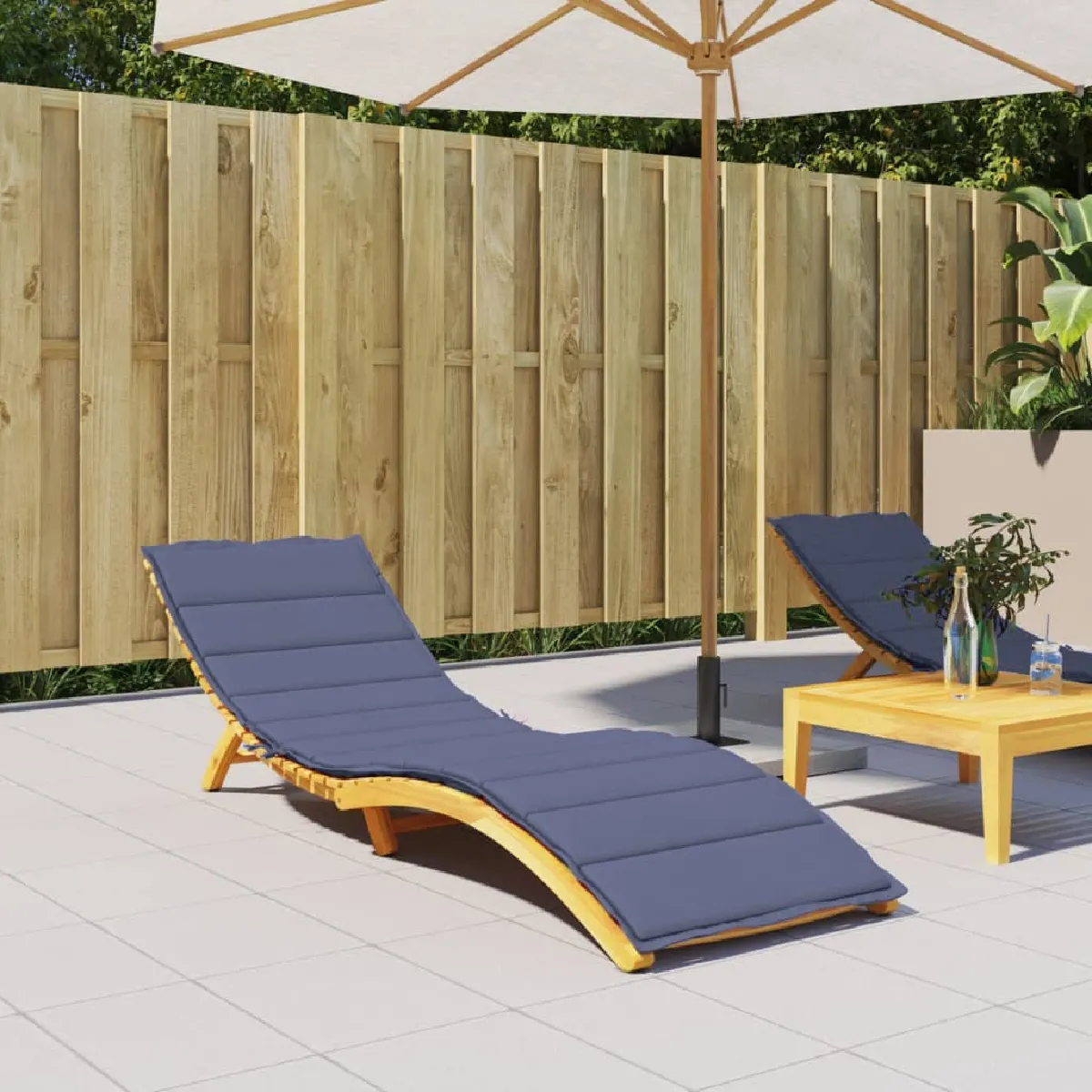 vidaXL Coussin de chaise longue - vue 3