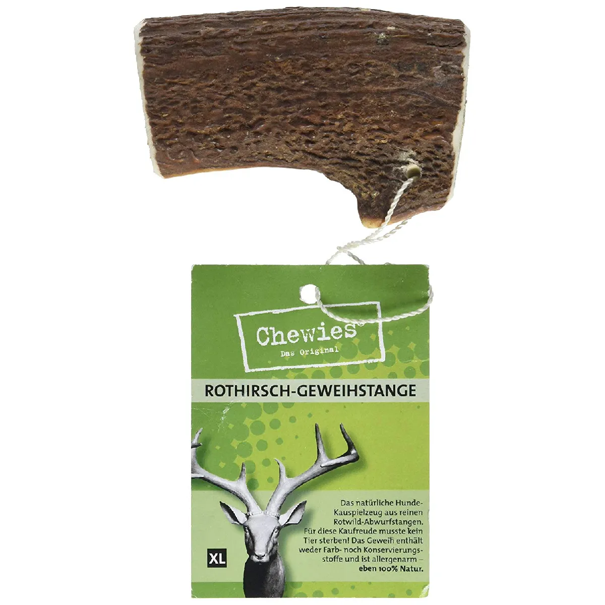 Meilleurs prix pour Chewies Corne-Snack pour Chiens Xl, 1 en Jeu (1 X 160 g)