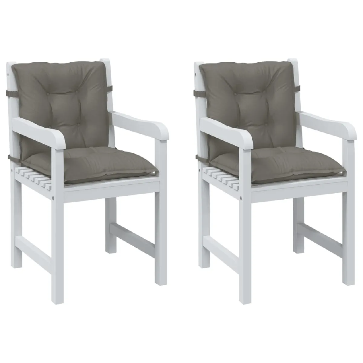 vidaXL Coussins de chaise longue lot de 2 tissu oxford 361985 - vue 5