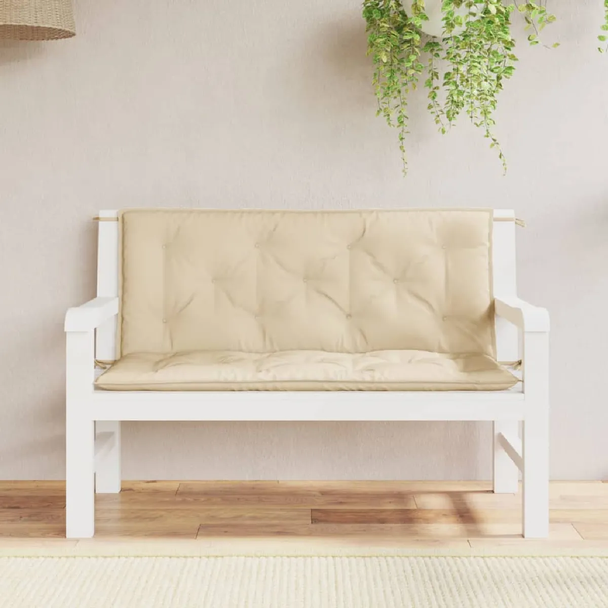 vidaXL Coussins de banc 120x50x7 cm - vue 2