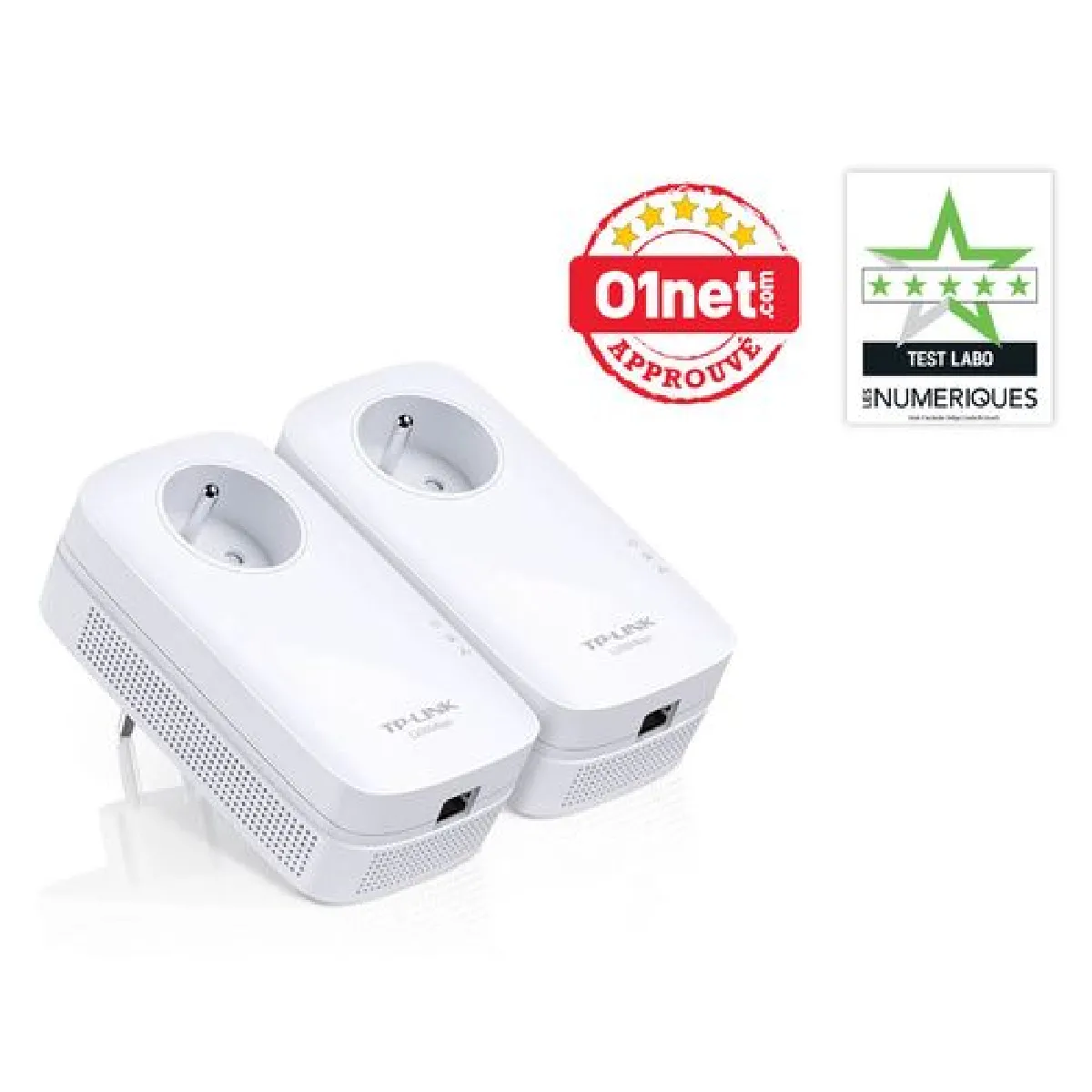 CPL Filaire CPL Filaire TP Link TL PA8015P KIT AV130 - vue 4