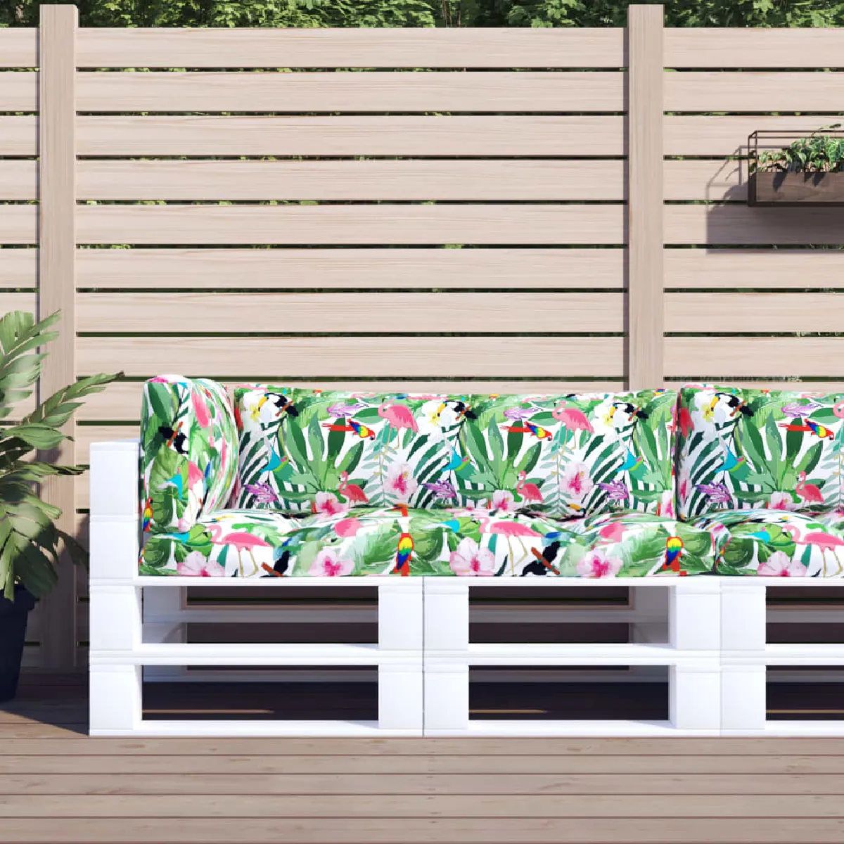 vidaXL Coussins de palette lot de 5 - vue 3