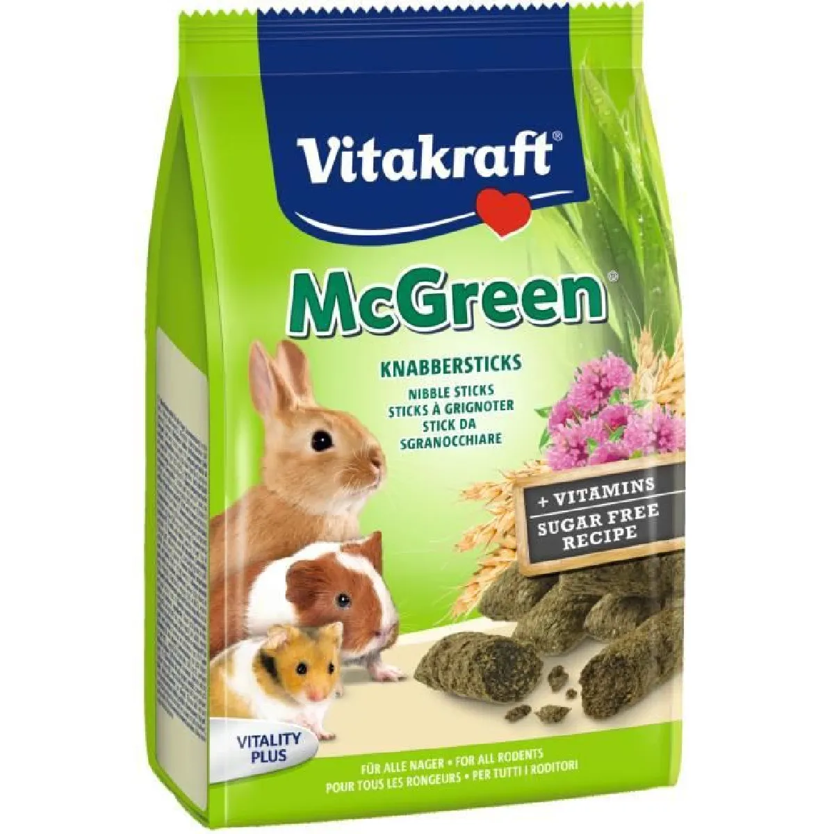 Comparer les prix de VITAKRAFT Mc Green Friandise pour petits mammiferes - Lot de 7 boîtes de 50 g
