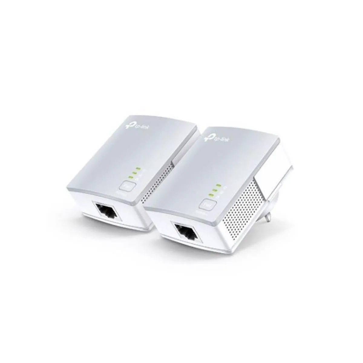 TP Link TL PA411KIT AV500 Nano Powerline Adapter Starter Kit Pont HomePlug AV HPAV Module enfichable pack de 2