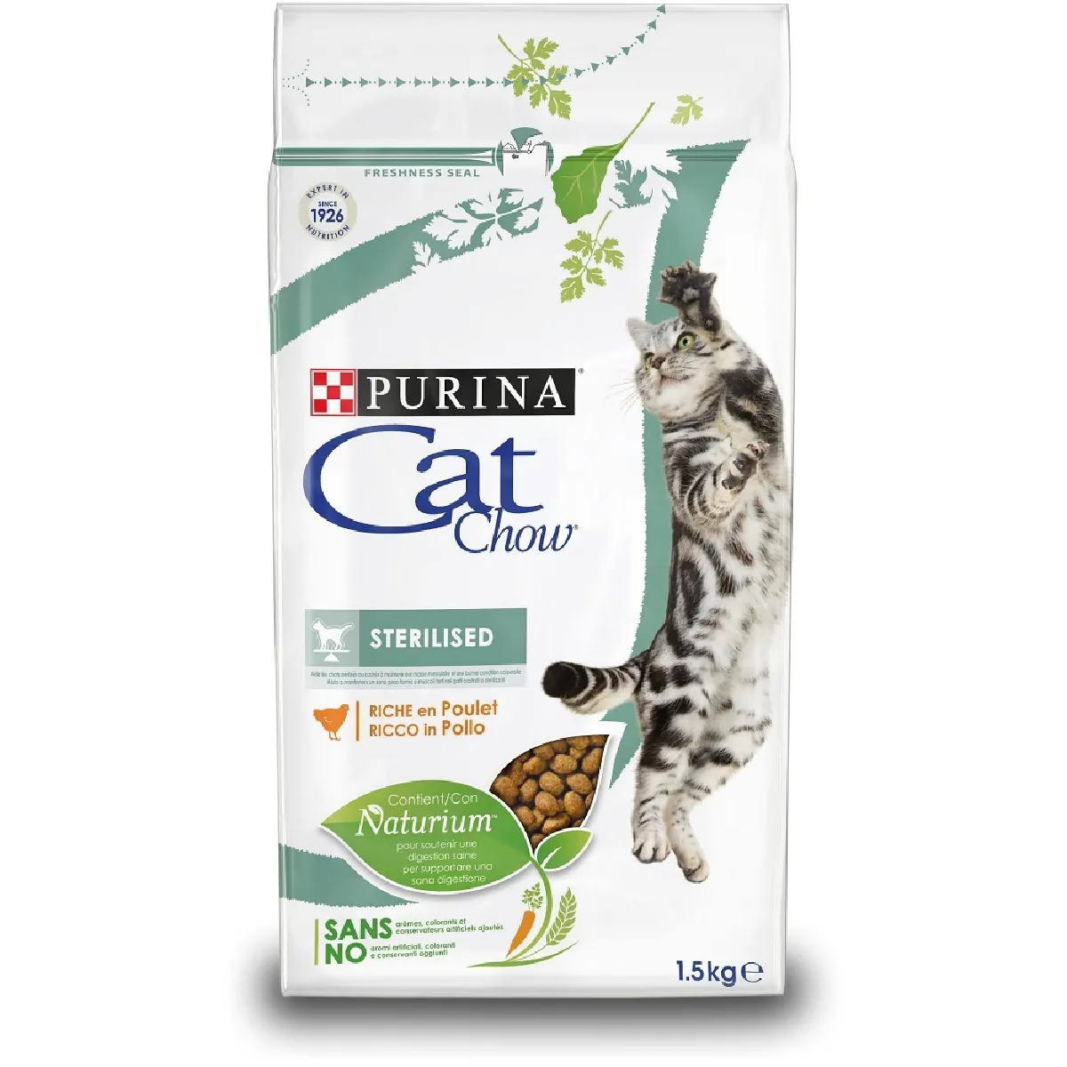 Comparer les prix de PURINA CAT CHOW Sterilised au Poulet - Croquettes pour chat-