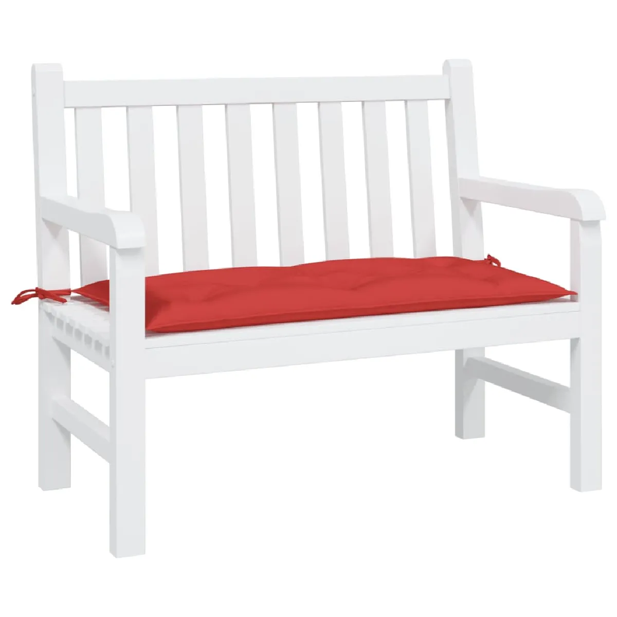 vidaXL Coussin de banc - Rouge