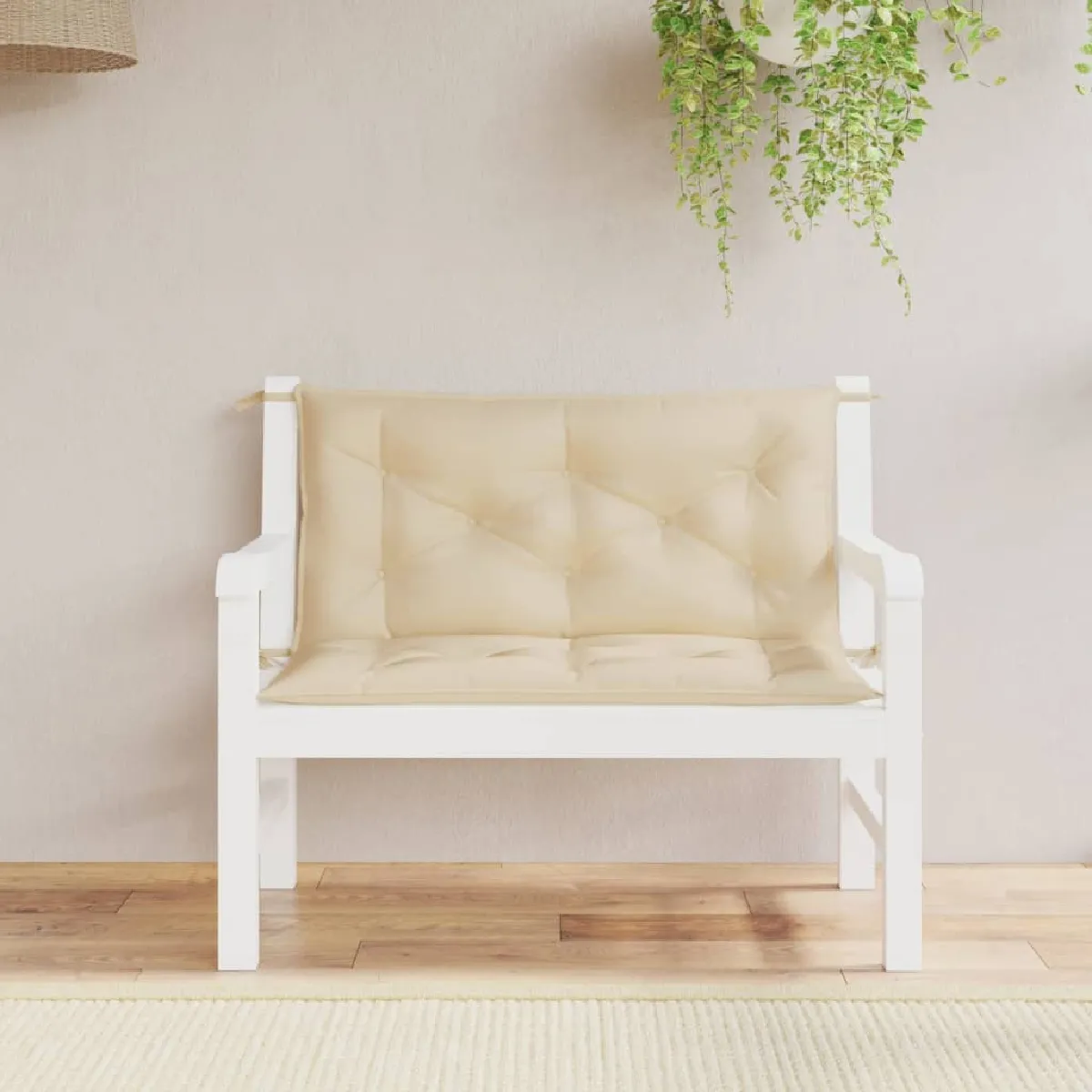 vidaXL Coussin de banc de jardin 150x50x4 cm tissu oxford 378498 - vue 4