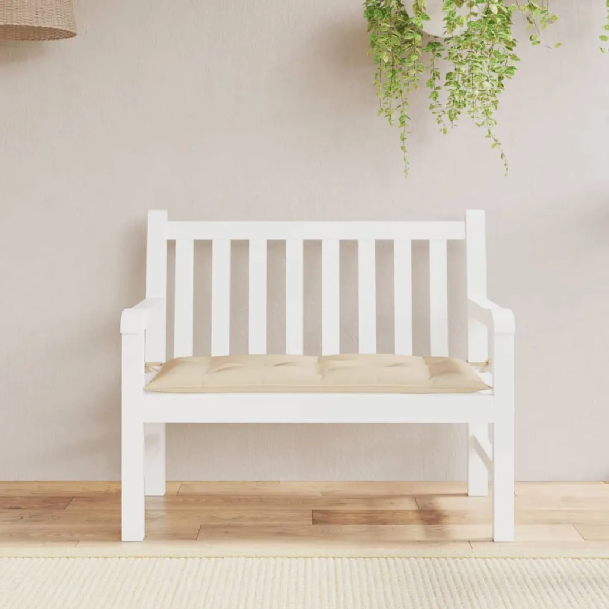 vidaXL Banc de Jardin 110x50x7 cm - vue 2