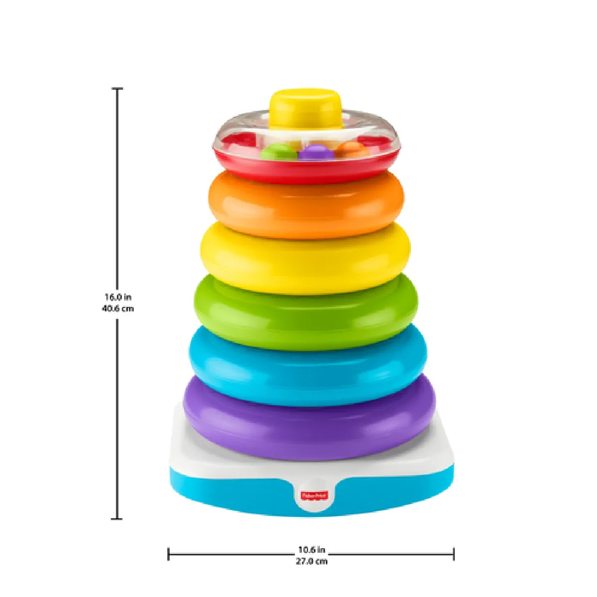 Pyramide d'anneaux multicolore - La Grande Récré Pyramide d'anneaux multicolore - La Grande Récré