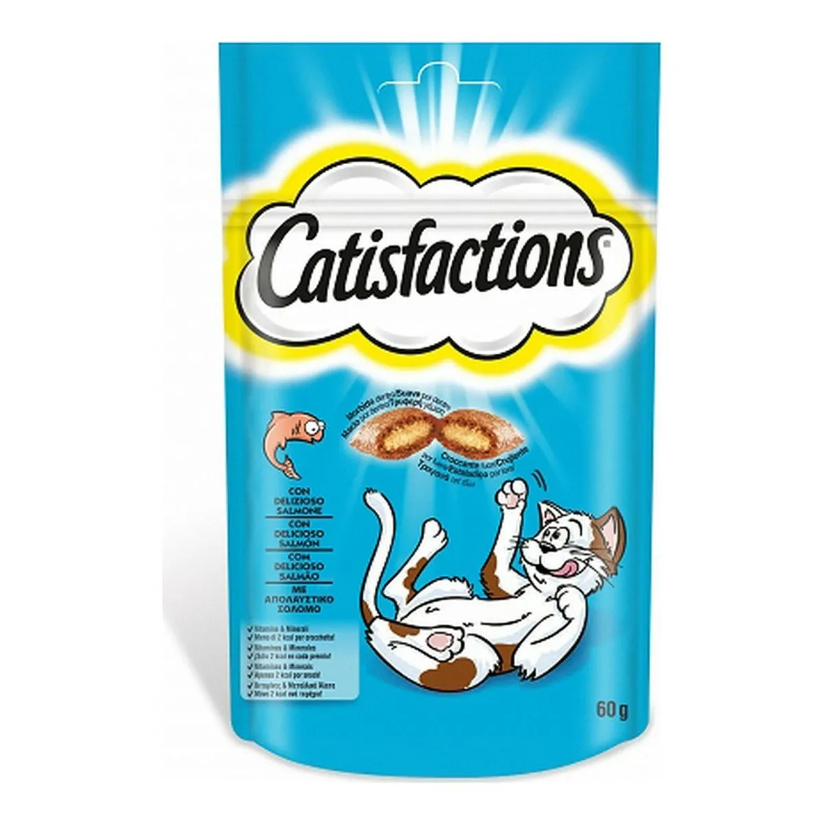 Catisfactions Snack Saumon 60 g Catisfactions Snack Saumon 60 g