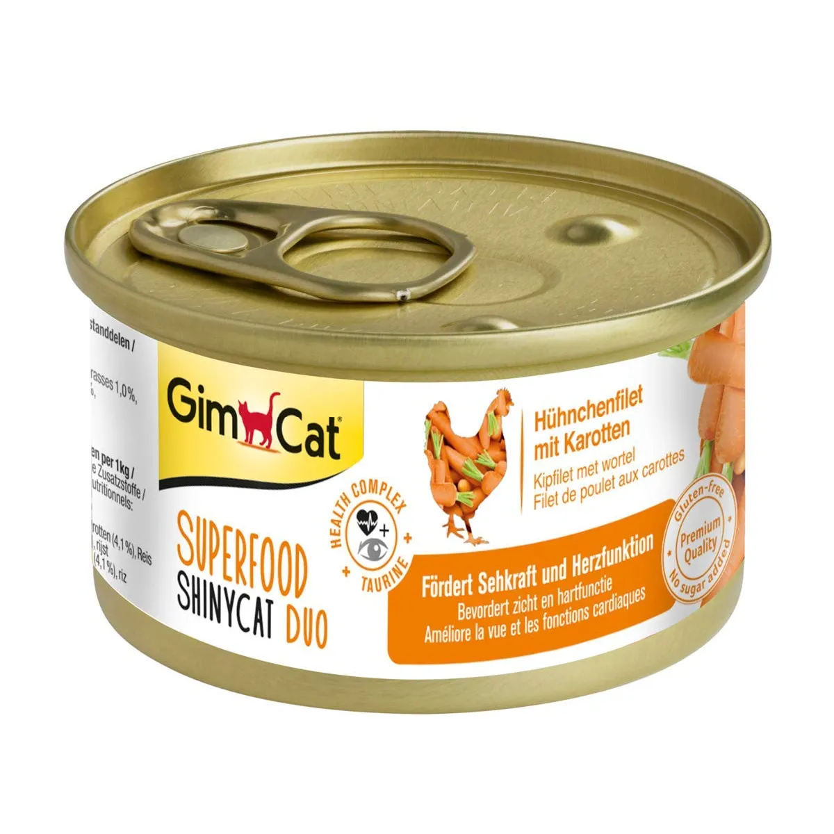 Meilleurs prix pour GimCat Superfood ShinyCat Duo 24 Boîtes