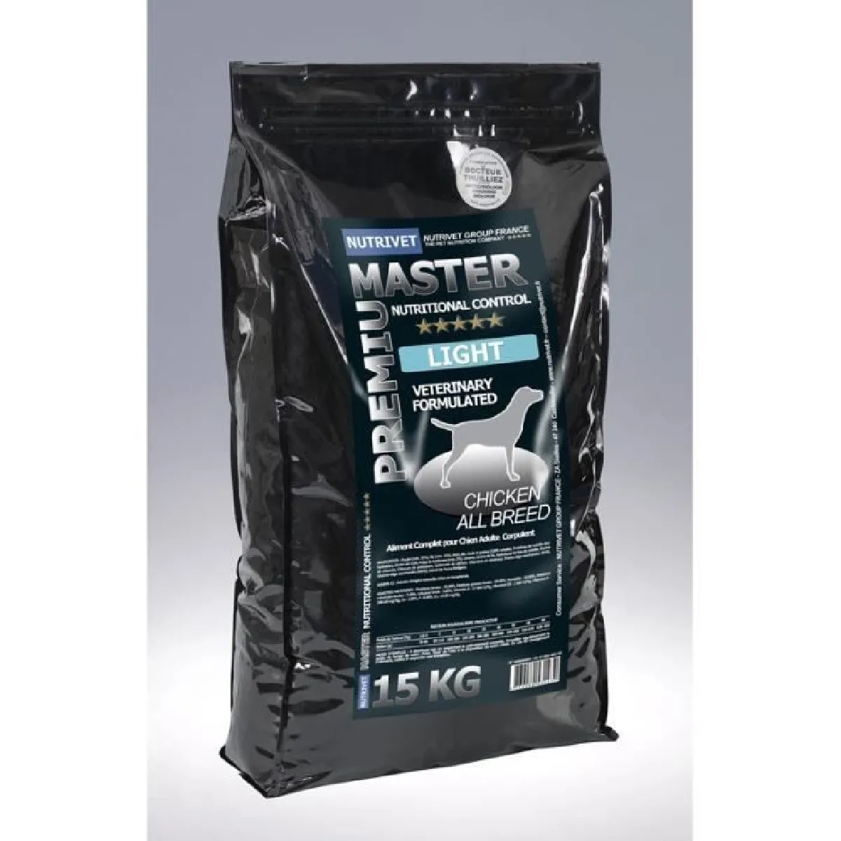 Nutrivet Master Premium Light - 15 kg