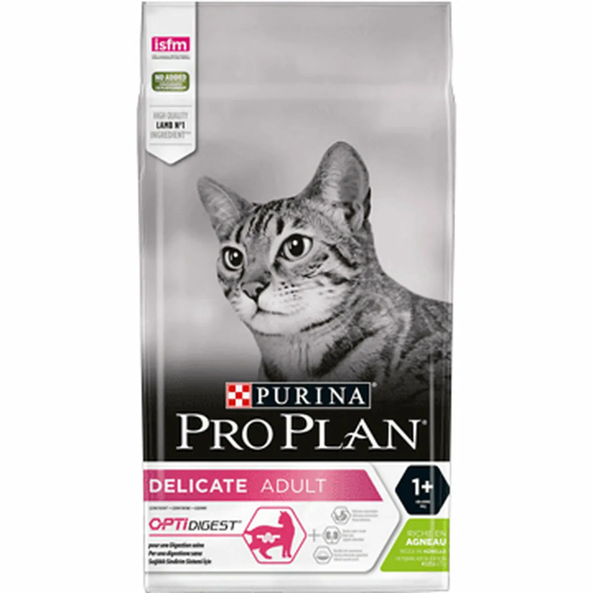 PRO PLAN Delicate Digestion Adult à l'Agneau- Croquettes pour chat-