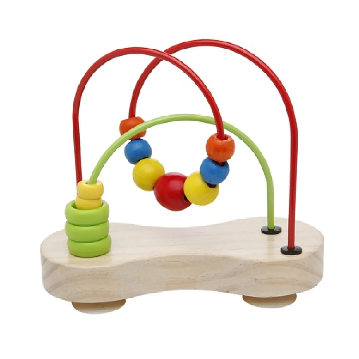 Hape Labyrinthe Double Bubble en bois - Multicolore