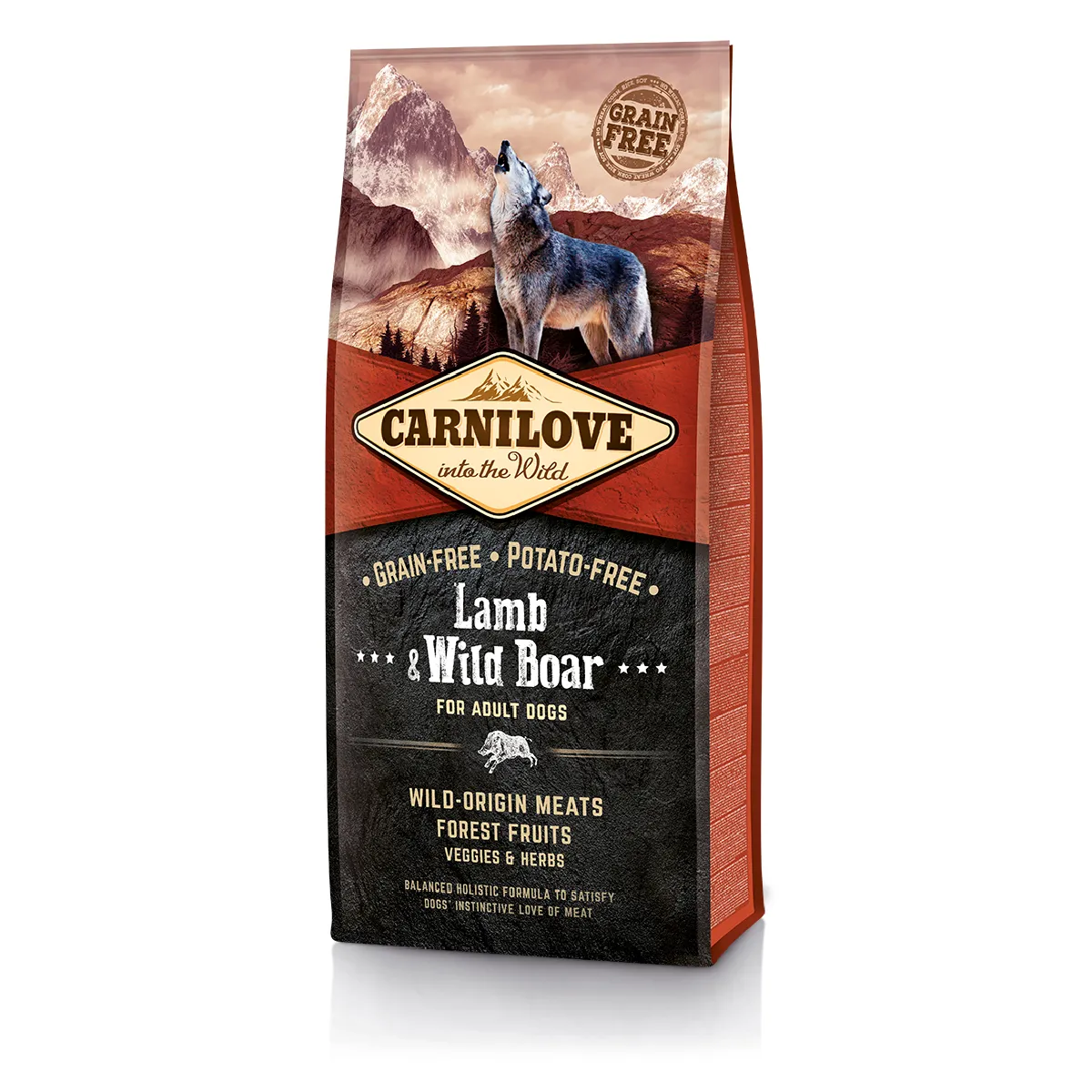 Carnilove Chien Adult Agneau Sanglier