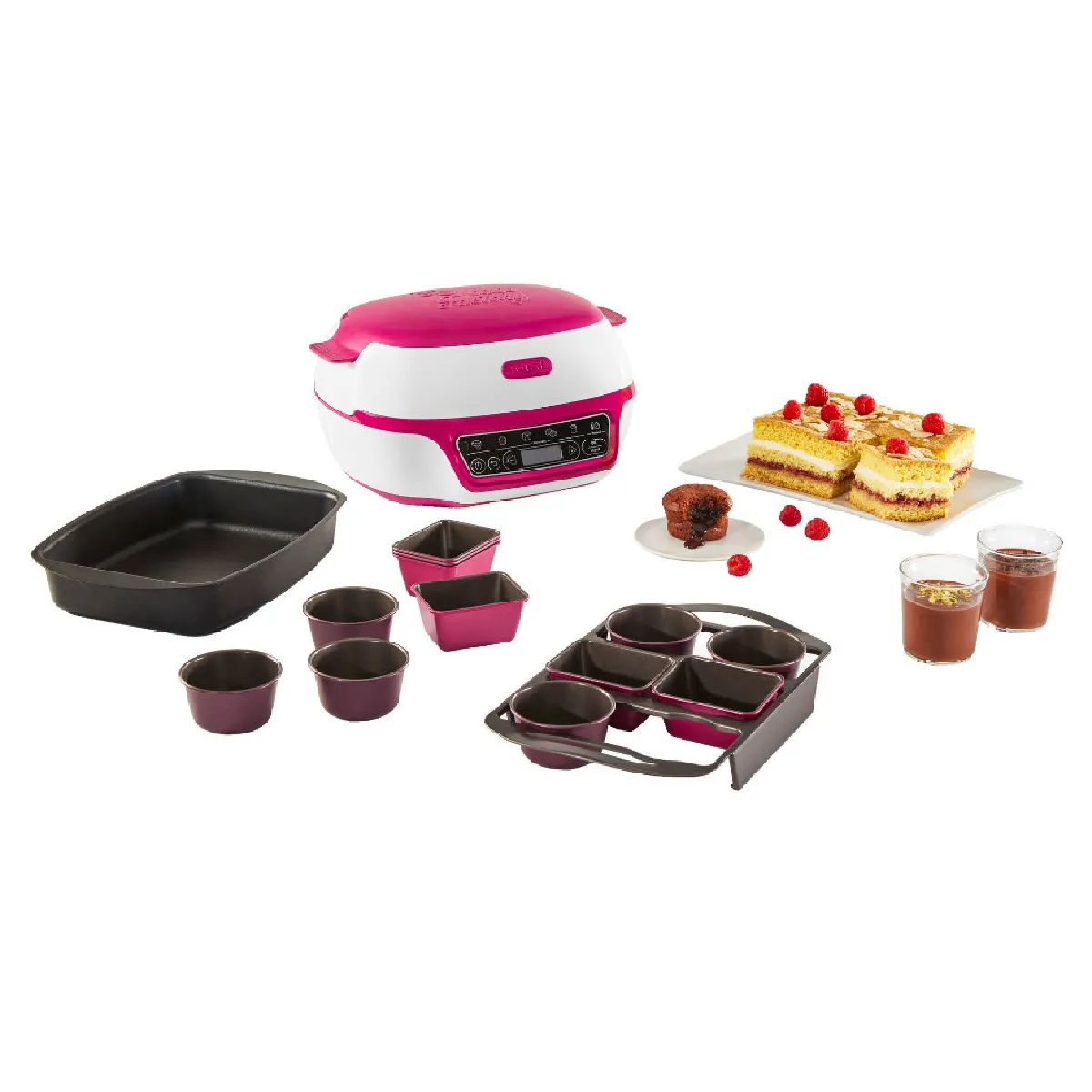Tefal Machine à gâteaux Cake Factory Delices KD810112