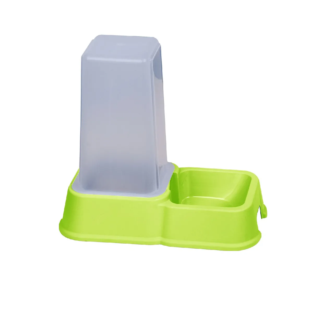 Comparer les prix de Distributeur de croquettes - 3,5 L - Vert