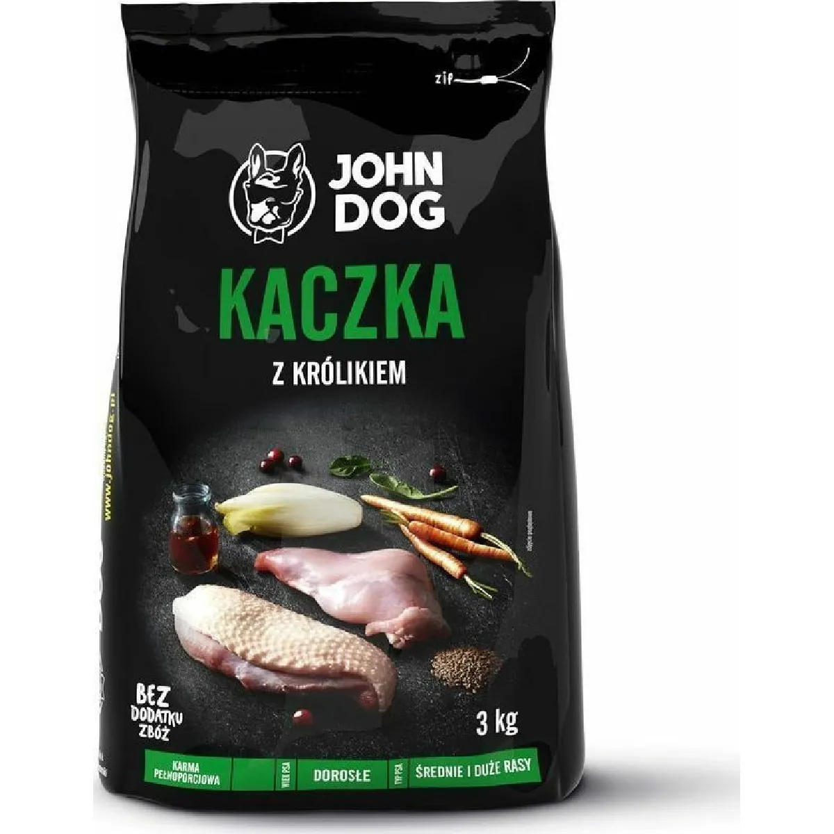 Meilleurs prix pour John Dog Aliments Secs   Canard et Lapin