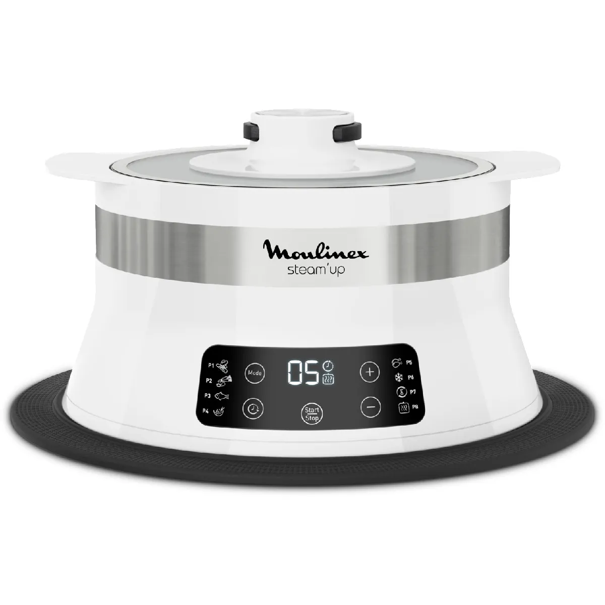 Moulinex Cuiseur vapeur Steam'up - VJ504010 - Blanc