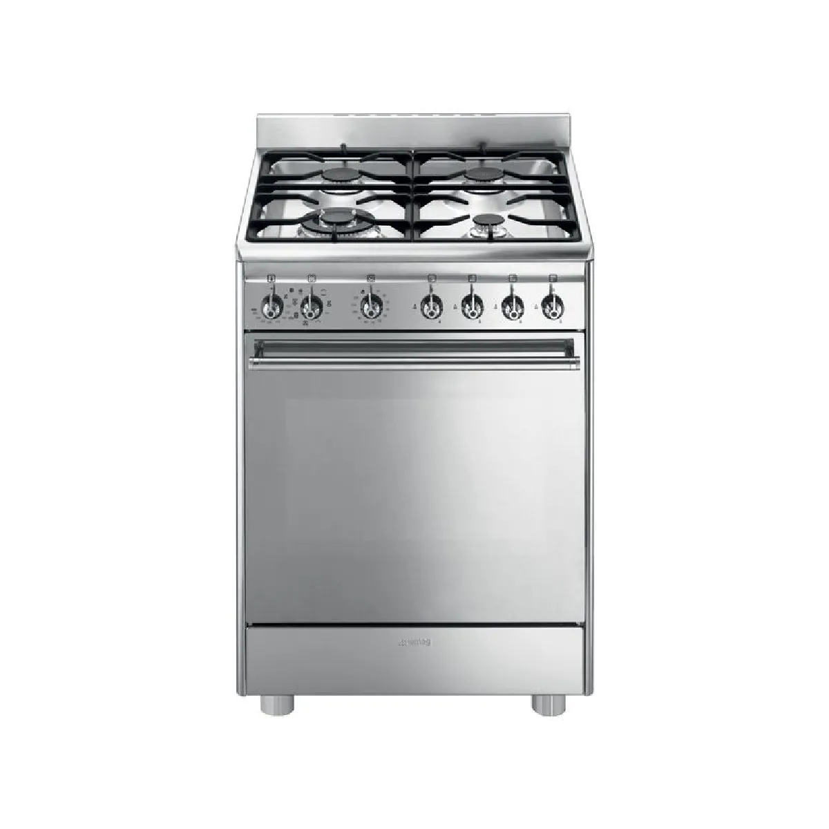 Smeg Cuisinière mixte CX68MF8 2