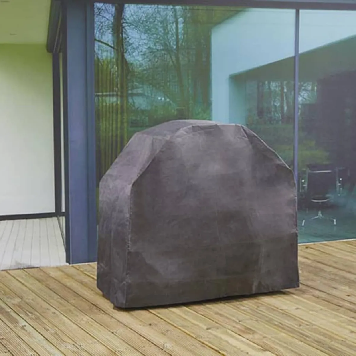 Perel Garden Gris Housse Barbecue D'extérieur 155 Cm