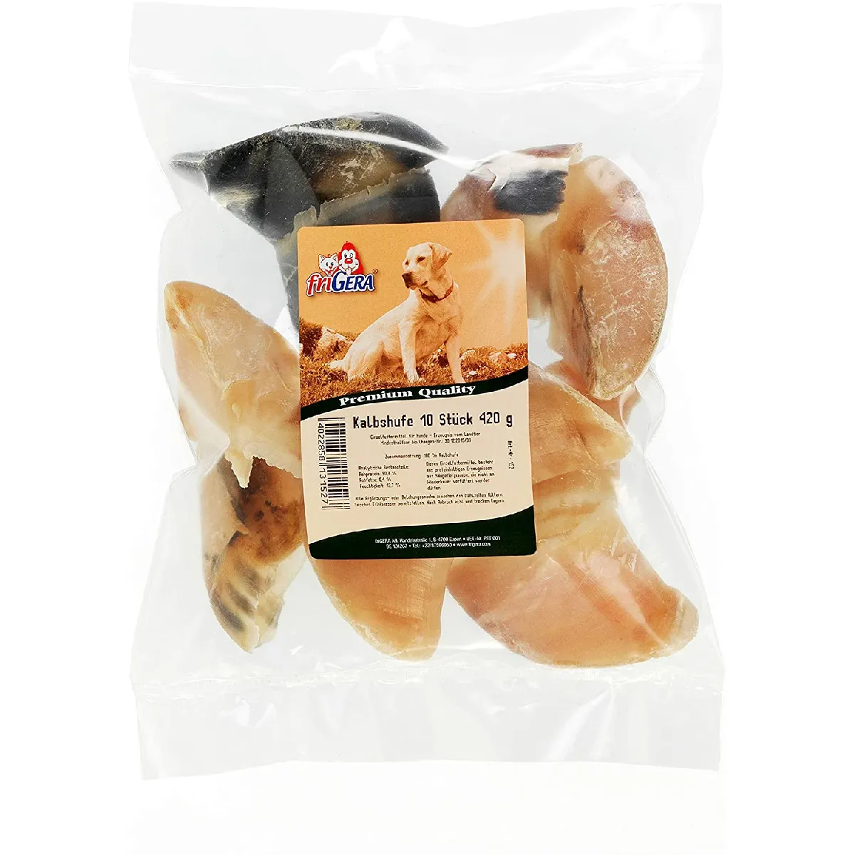 Comparer les prix de Frigera Lot de 10 Sabots de Veau 420 g