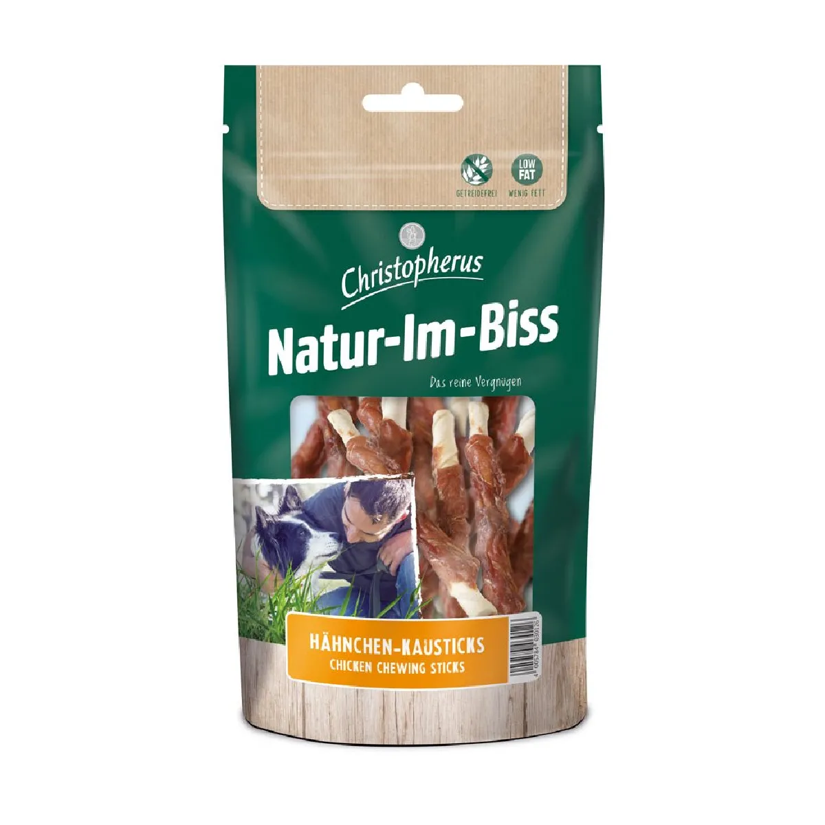Comparer les prix de Christopherus Natur-Im-Biss Dog Chews, Chicken Chew Sticks, Hot-Air Dried, 70 g