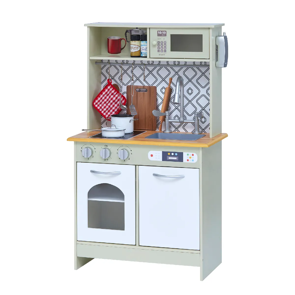 Teamson kids Cuisine jouet en bois - Vert