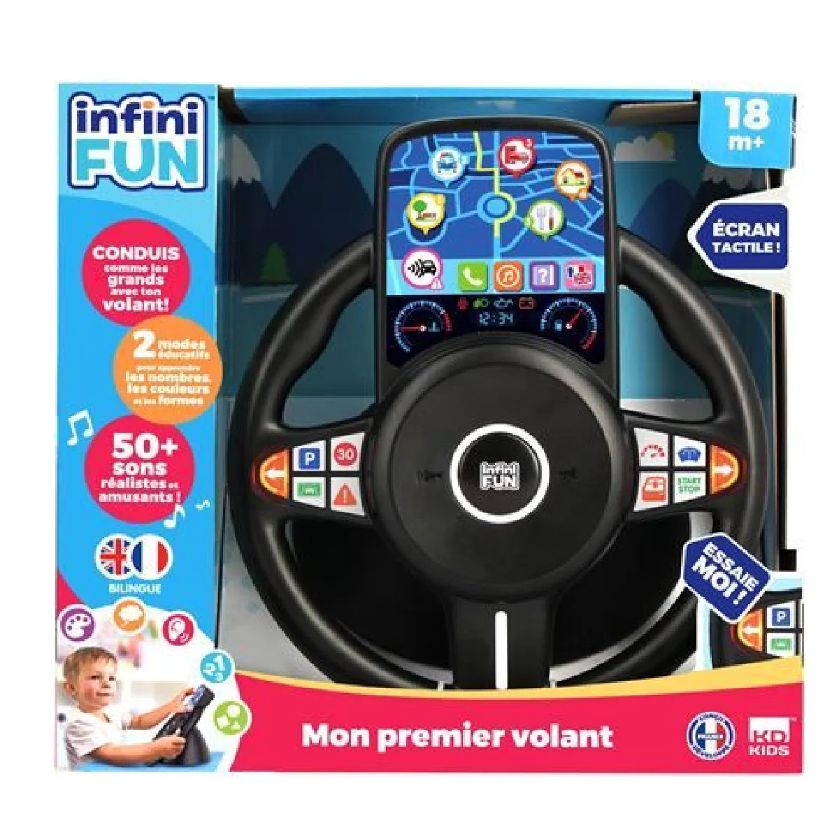 Infinifun mon premier volant - multicolore