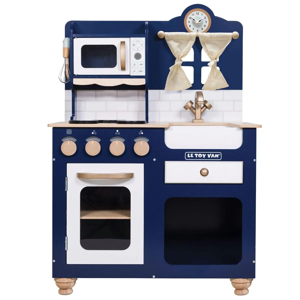 Cuisine bleue Oxford en bois FSC - Image 3