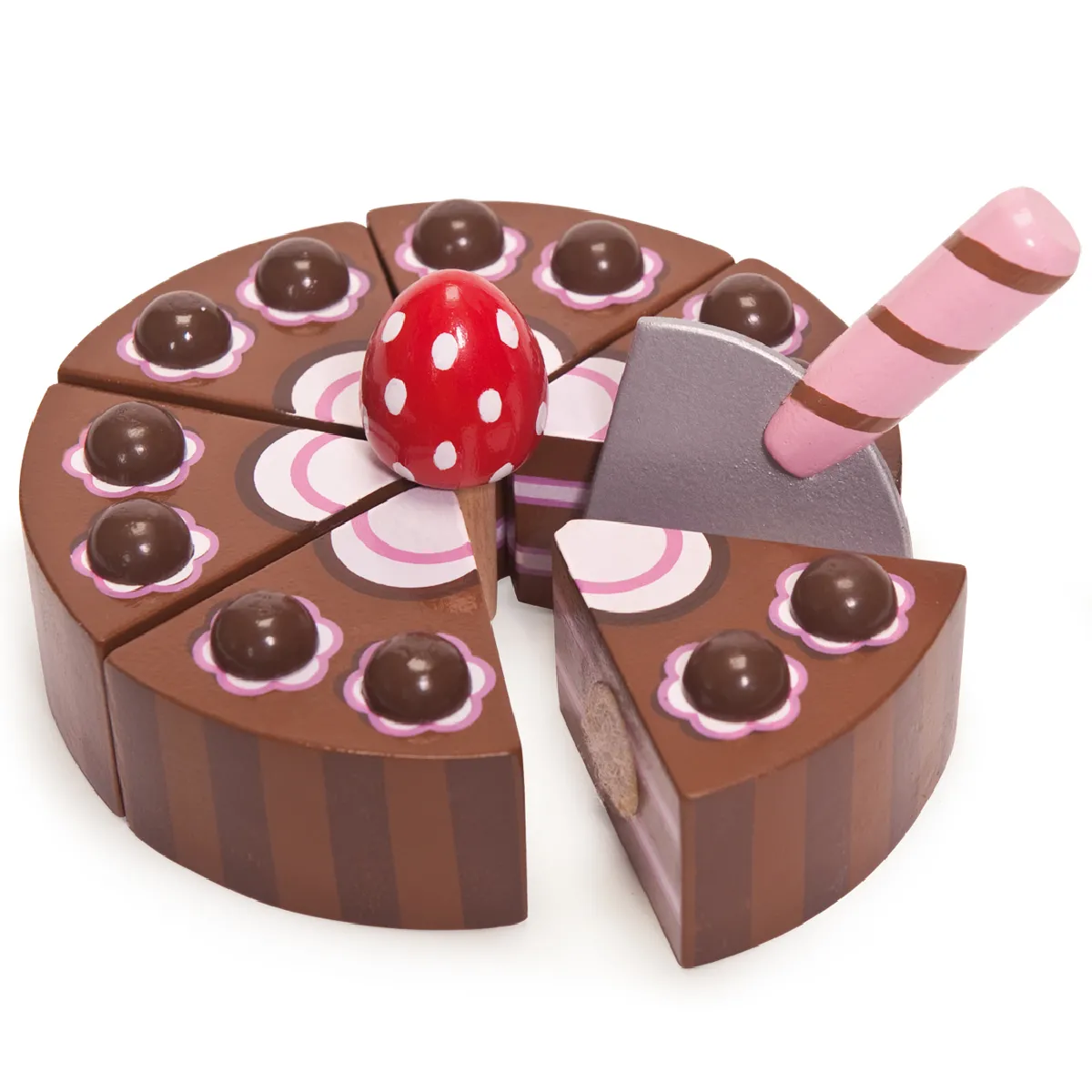 Gâteau au chocolat en bois FSC - Image 4