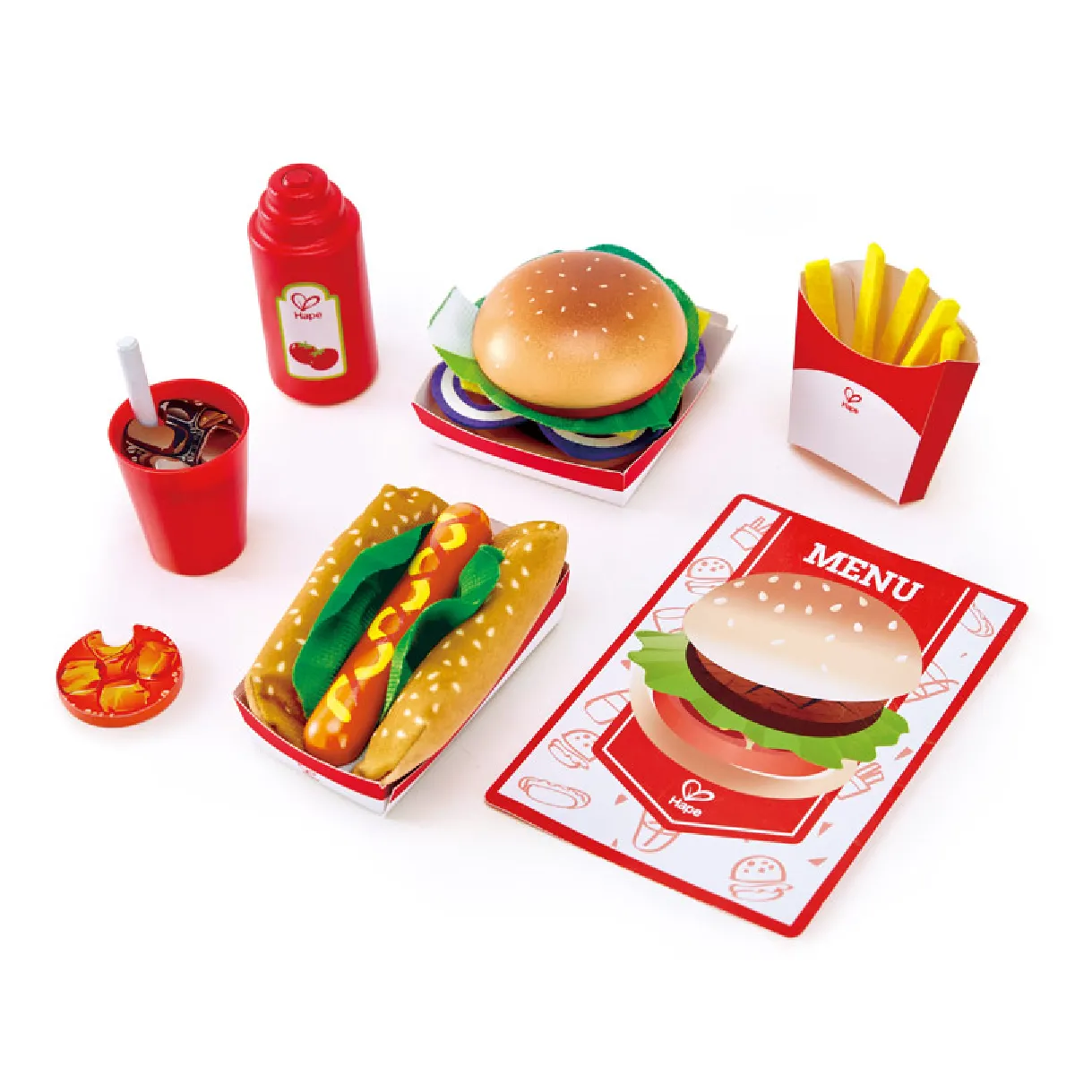 Hape Rouge Ensemble De Fast Food - Image 3