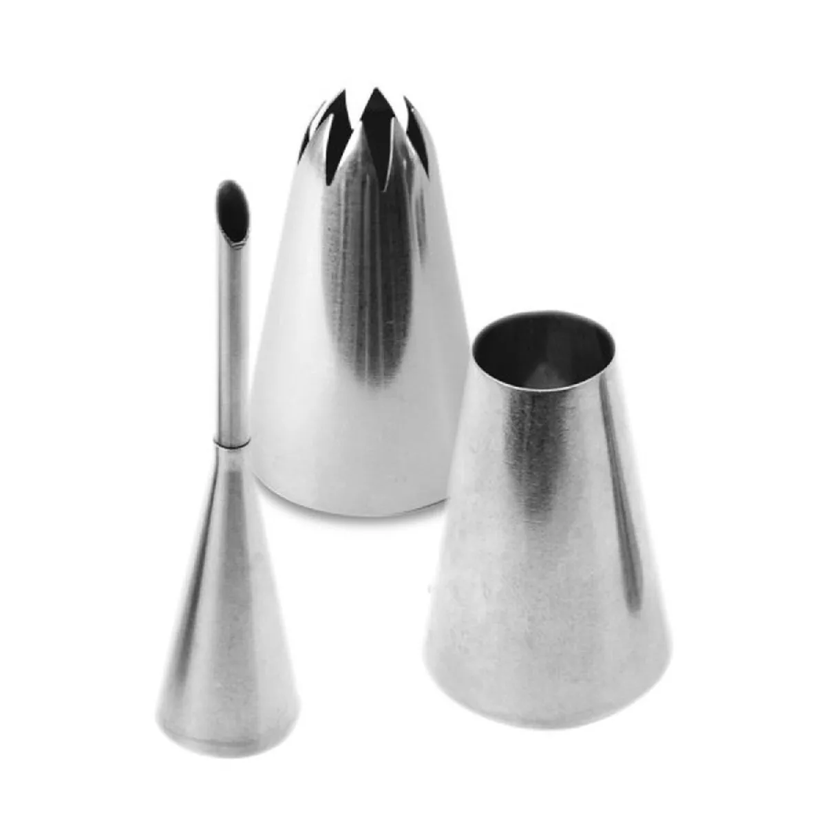 Scrapcooking Inox Pack De 3 Douilles Choux Éclairs - Image 3