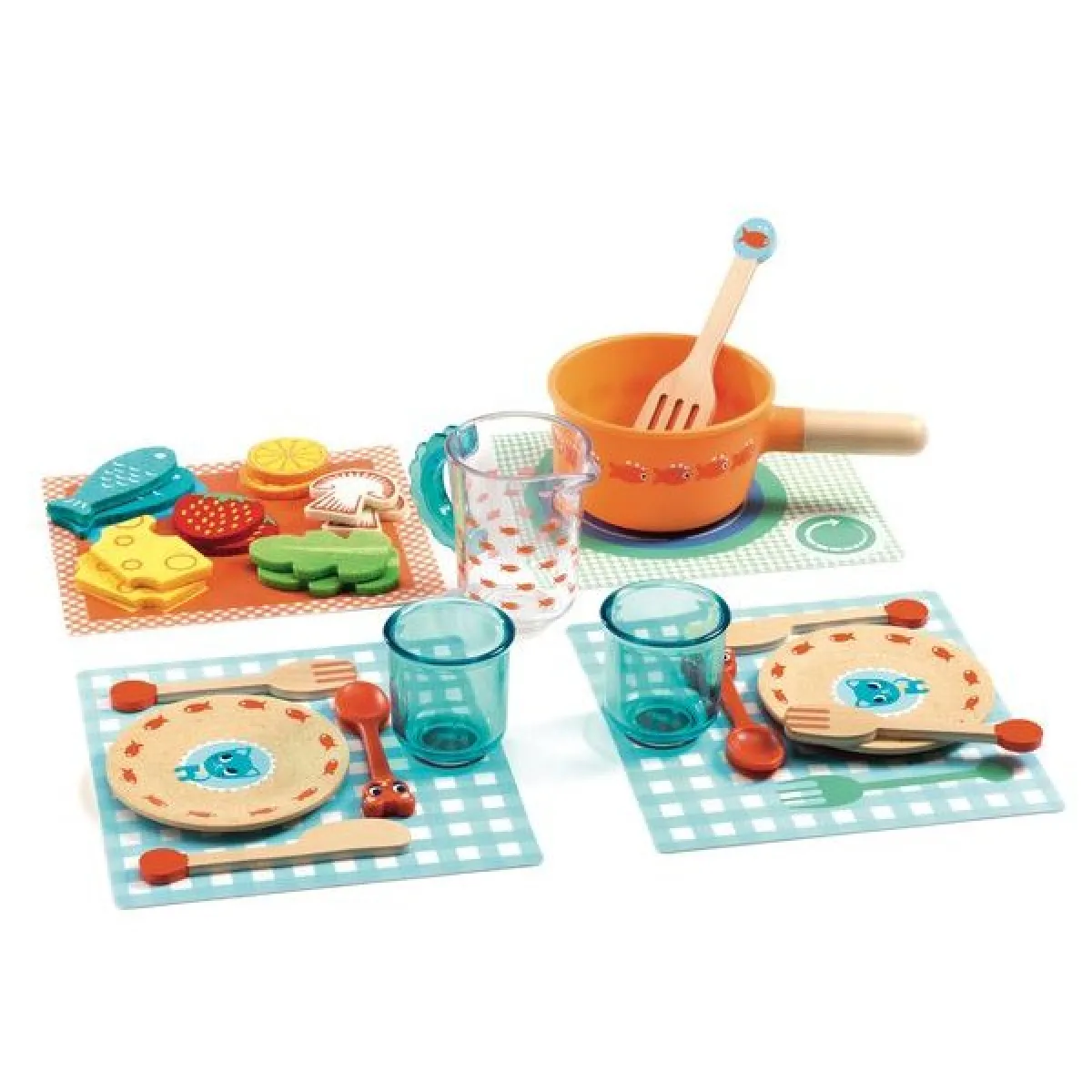 Djeco - Set de dinette - A table les chats - 18 mois - Image 3