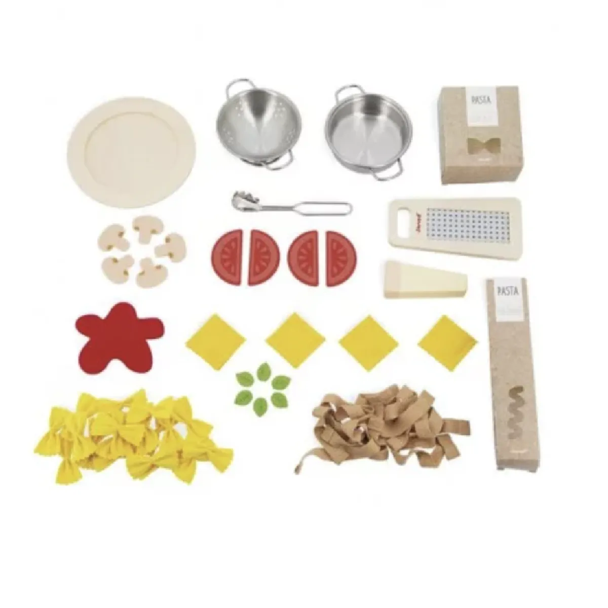 Jnod Multicolore Jouet En Bois Janod Pasta Mix - Image 4