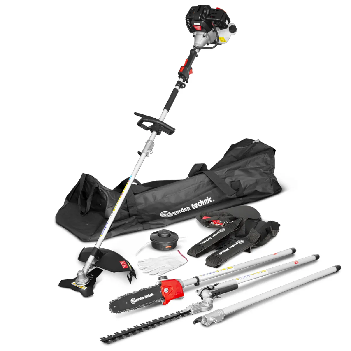 Débroussailleuse multifonctions 4 en 1 52cc Elem Garden - vue 2