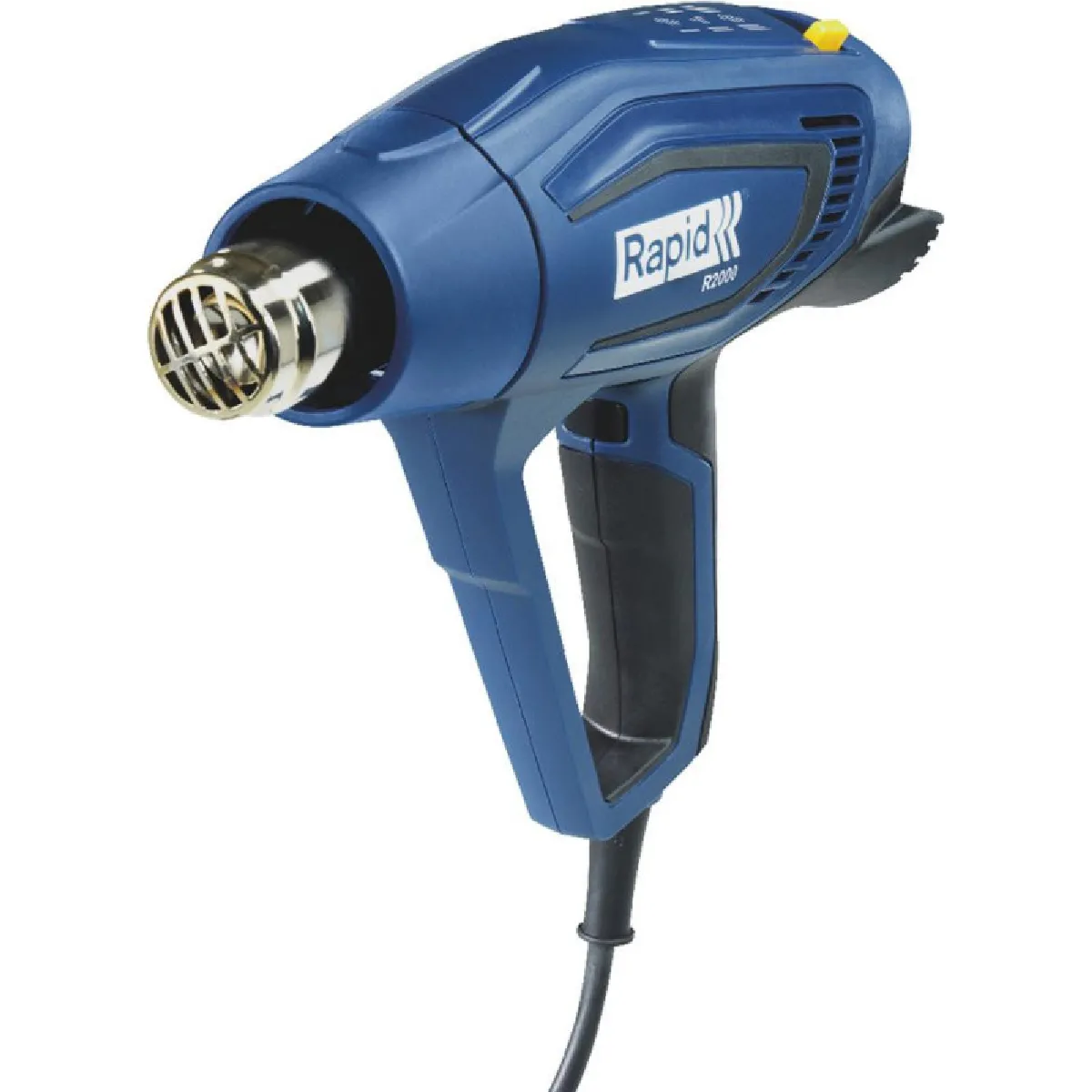 RAPID – Pistolet à Air chaud R2000 – Puissance : – Débit d'air à 2 niveaux : 250 500 /min – Température : 60 350 600 °C – 250 x 100 x 285 mm – 790 g premium case - vue 2
