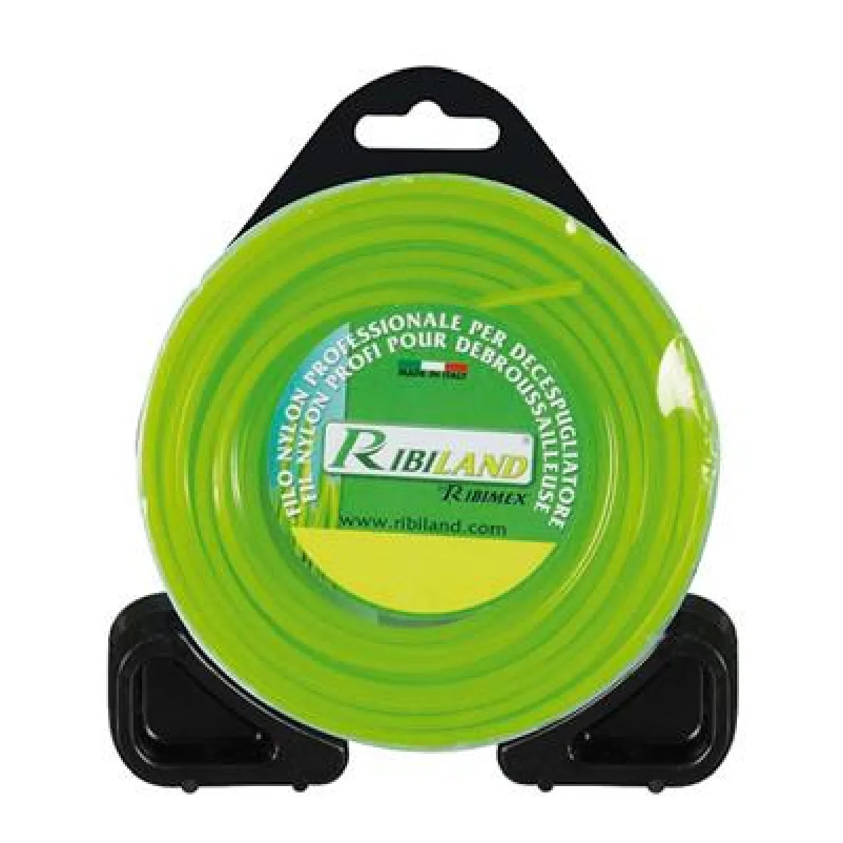 Bobine 70 mètres Fil carré 2.4 mm pour débroussailleuse Ribiland - vue 2
